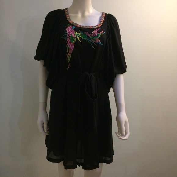 Matthew Williamson for H&M Silk Chiffon Boho Dress - Picture 3 of 5